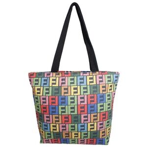 NWT! Multicolor Logo Tote Bag
